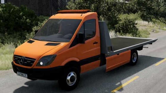 梅赛德斯 Sprinter 拖车 - BGMods-专注于分享模组-BGMods-专注于分享模组