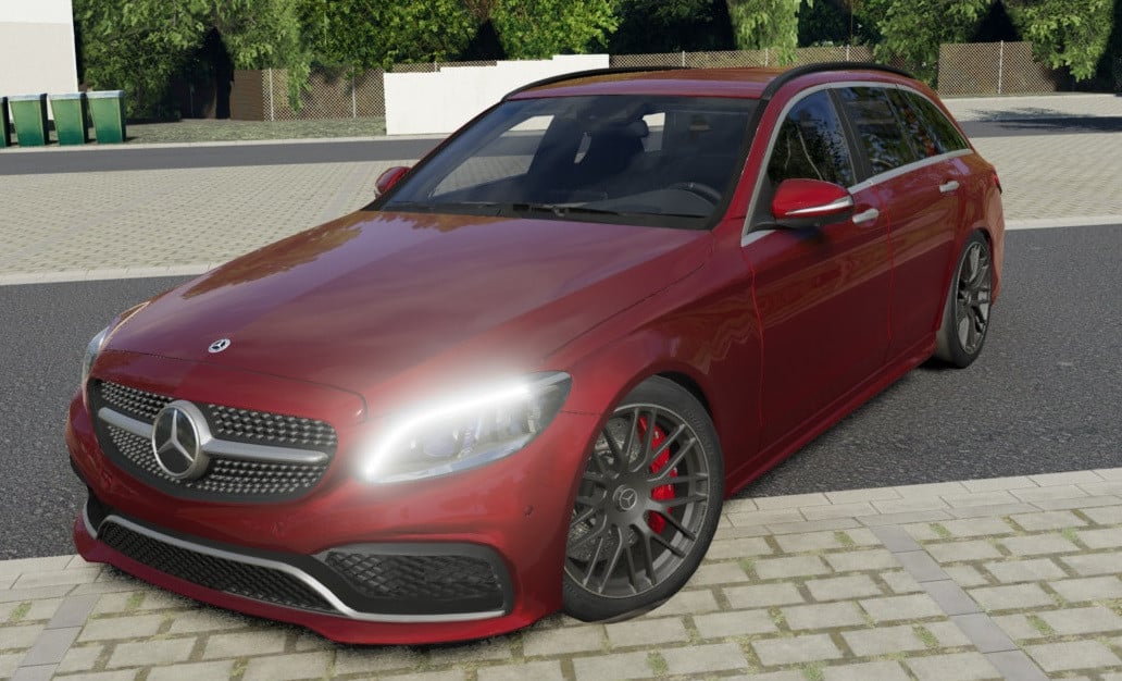 【🔥高质模组】梅赛德斯-奔驰 C级 [W205/S205] 4.22 - BGMods-专注于分享模组-BGMods-专注于分享模组