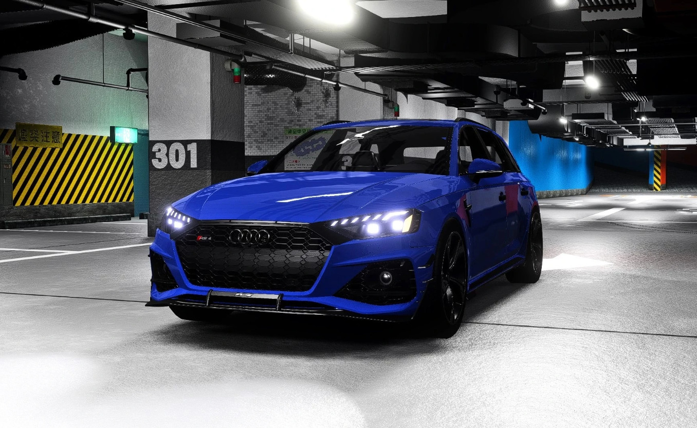 【🔥限时免费】【🔥超高质模组】2022 奥迪 A4/S4/RS4 Avant 2.61 - BGMods-专注于分享模组-BGMods-专注于分享模组