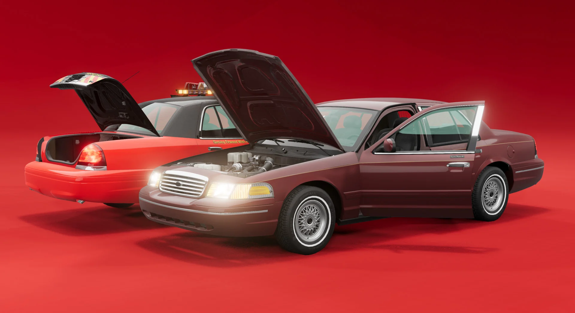 ⚡🚗福特维多利亚皇冠新版(52配置)-BGMods-专注于分享模组