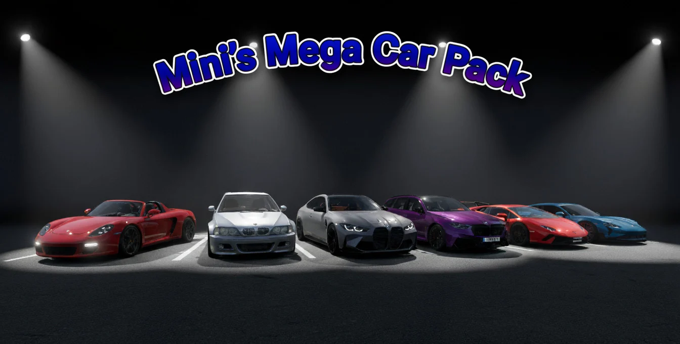 ⚡🚗汽车整合包(70+高品质车辆)V1.0-BGMods-专注于分享模组