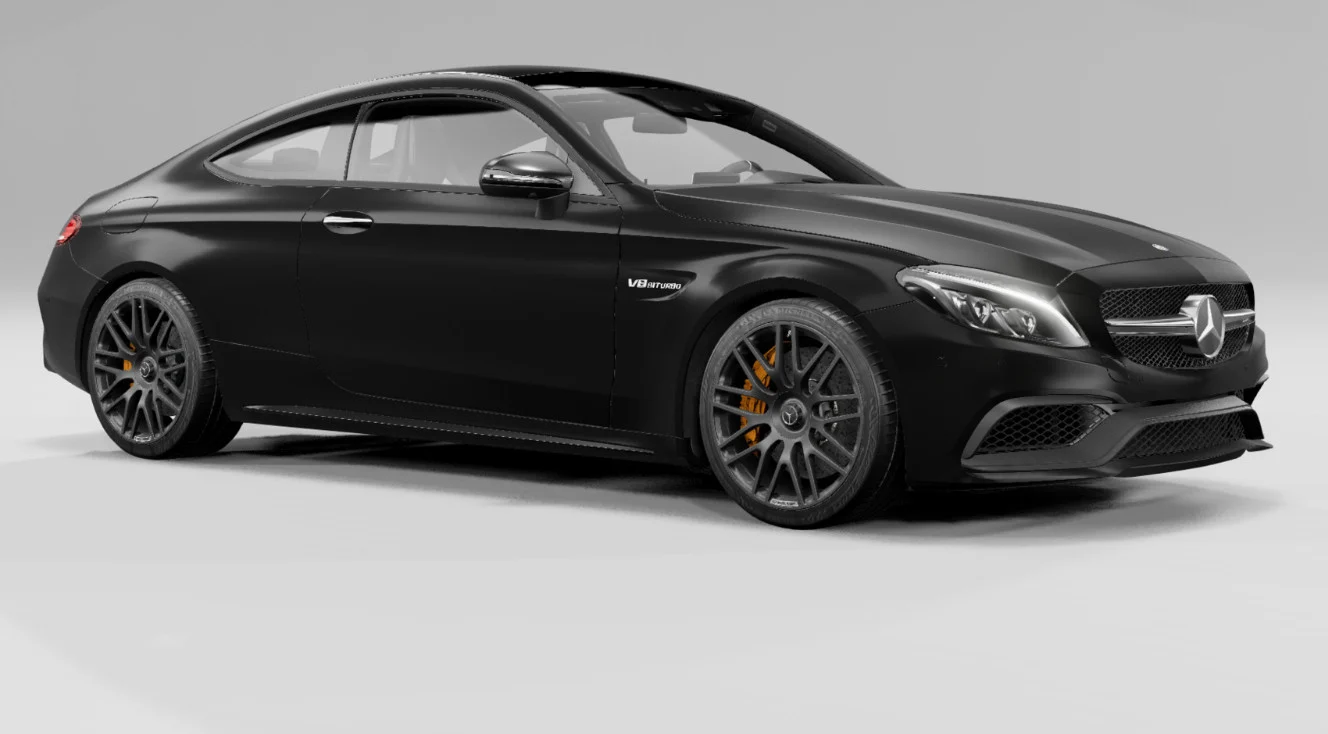梅赛德斯-奔驰 C63S AMG 轿跑 v5.10-BGMods-专注于分享模组