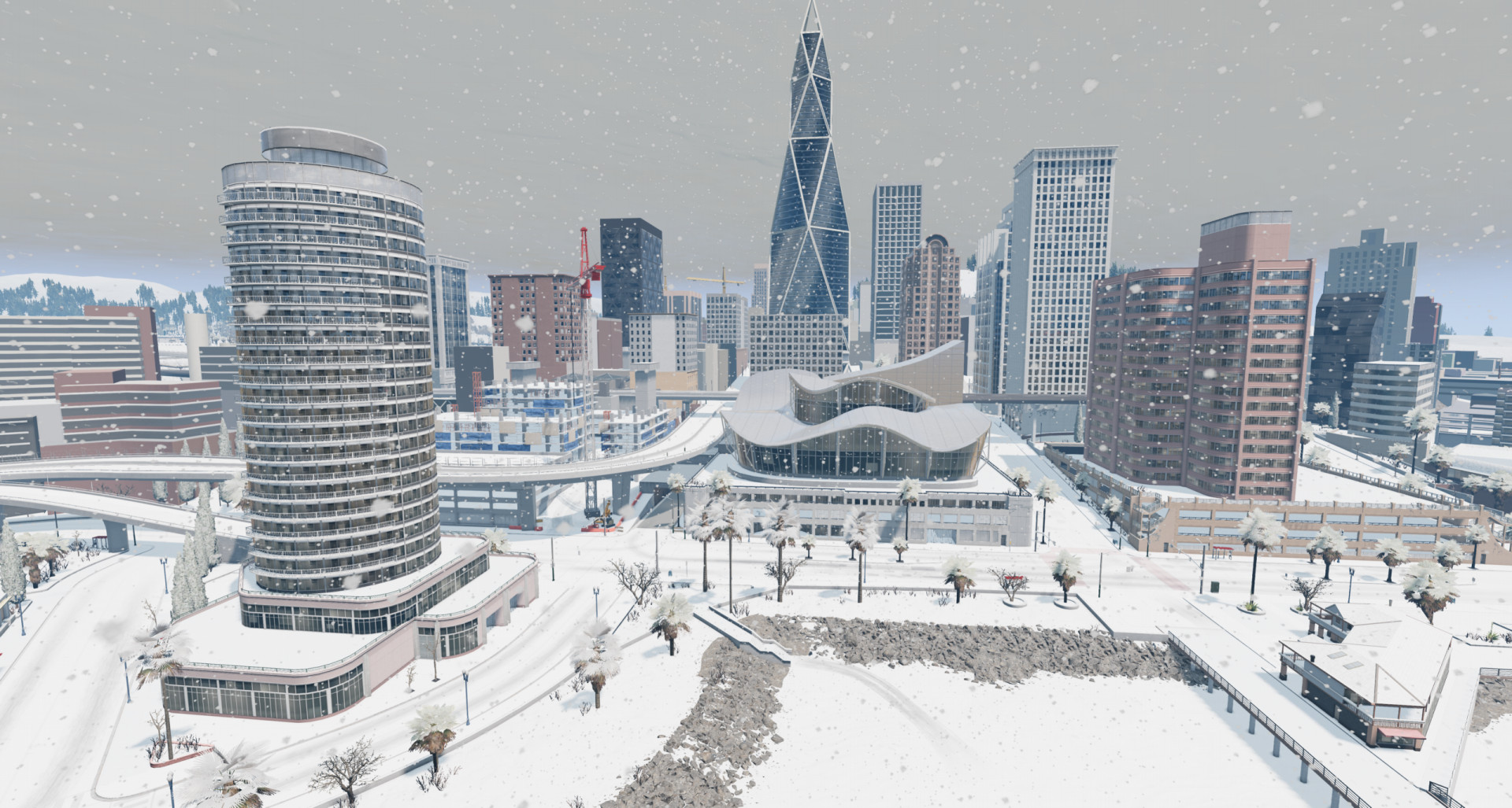 【🔥超高质模组】美国西海岸冬季风暴版-BGMods-专注于分享模组