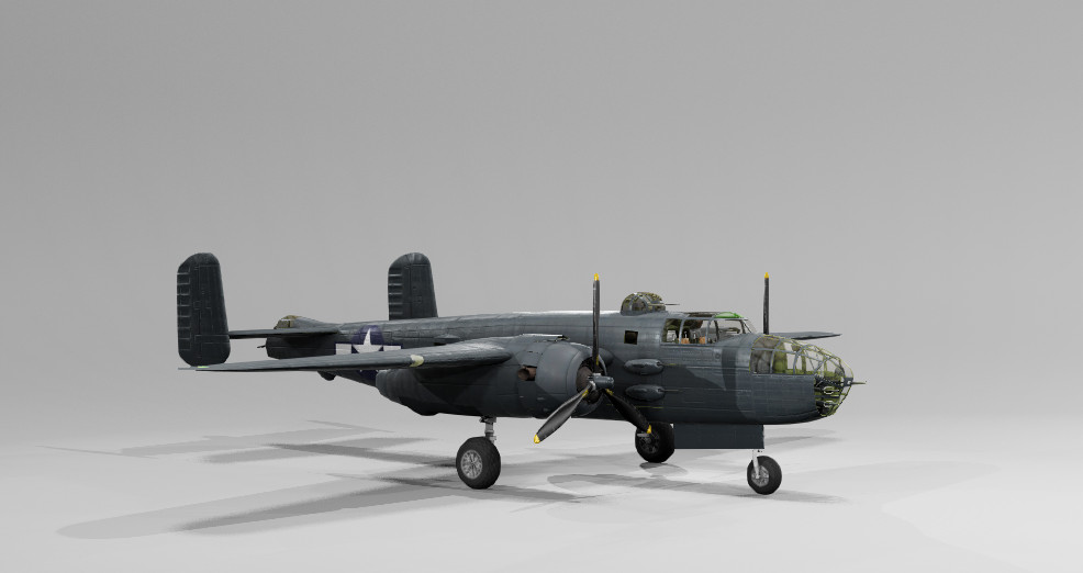 【🔥高质模组】B25 米切尔轰炸机-BGMods-专注于分享模组