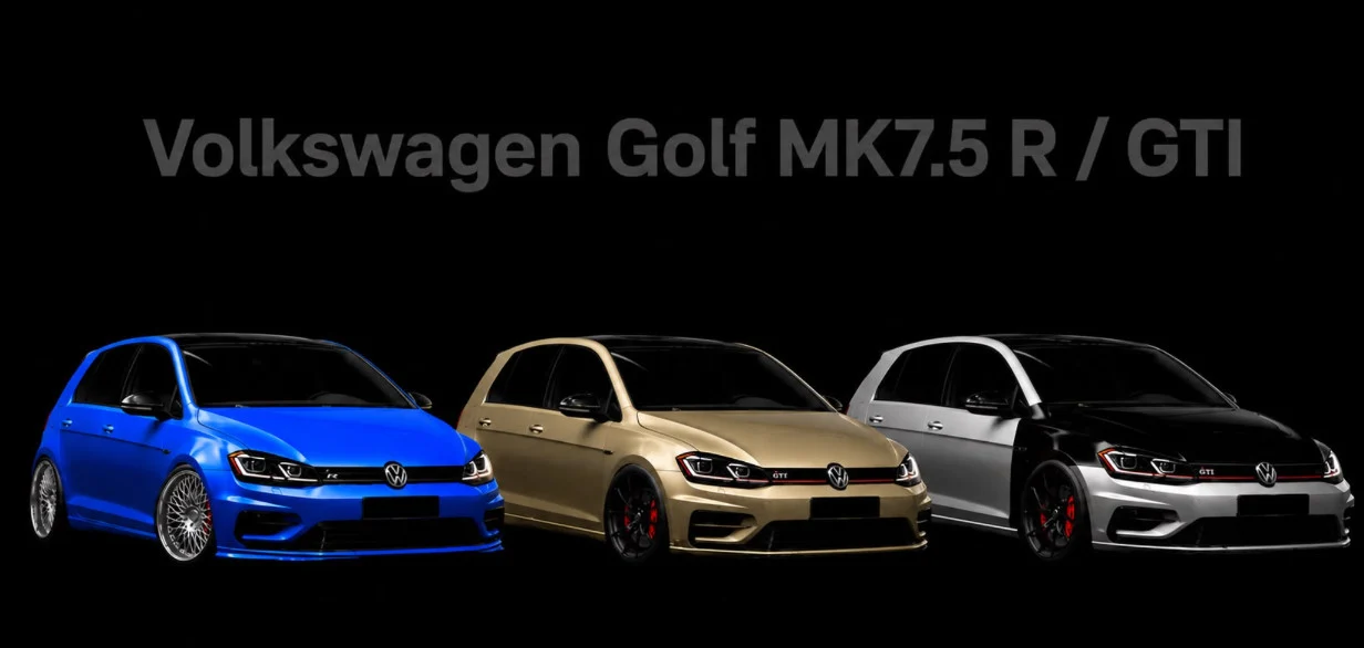 【🔥高质模组】大众高尔夫 MK7.5 R / GTI（2017–2020）-BGMods-专注于分享模组