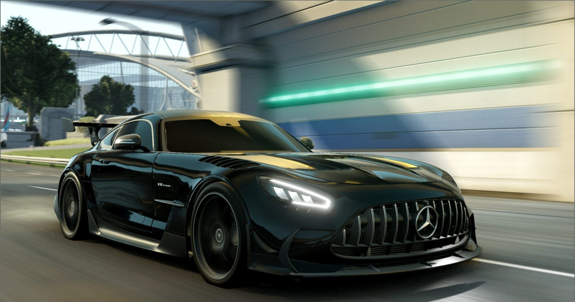 梅赛德斯奔驰 AMG GT 系列 一款车型 前置后驱双门跑车 · 阿法特巴赫赛道基因传承-BGMods-专注于分享模组