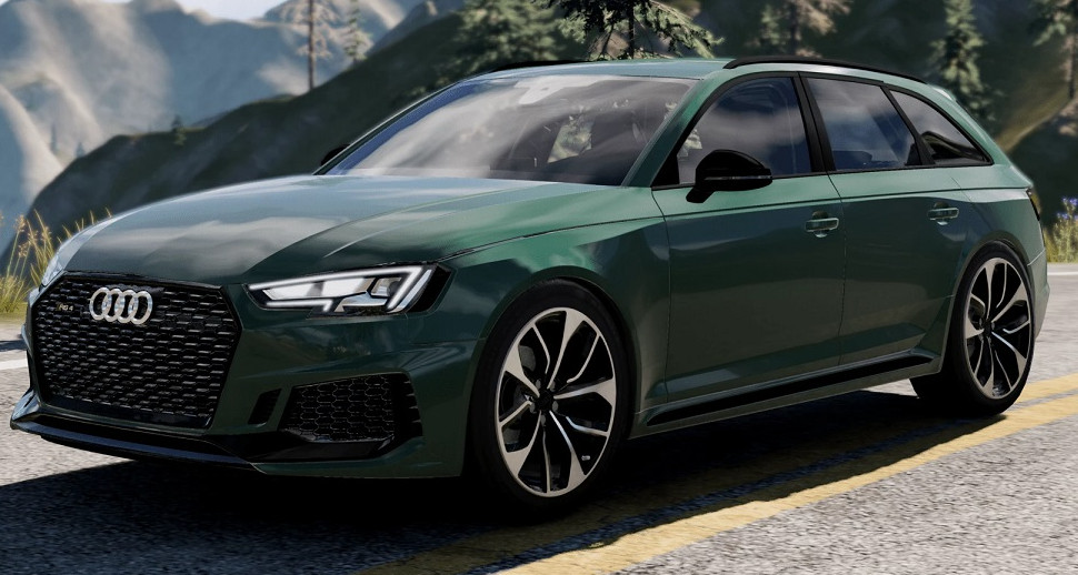 奥迪 A4 B9 2019年款及以后版本 v4.90 德系豪华中型轿车 · 虚拟座舱与quattro四驱的科技标杆-BGMods-专注于分享模组